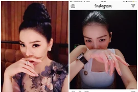 BST nhẫn kim cương của đại gia Vbiz Lệ Quyên khiến dân tình "lóa mắt"