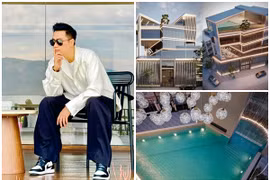 Biệt thự lộng lẫy như cung điện của “nam thần màn ảnh” Việt Anh