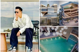 Biệt thự lộng lẫy như cung điện của “nam thần màn ảnh” Việt Anh