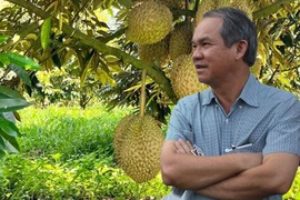 Mục kích vườn sầu riêng lớn nhất thế giới của bầu Đức