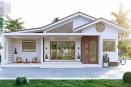 10 mẫu nhà cấp 4 chỉ 300 triệu đáng xây nhất hiện nay 