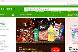 Sau Adayroi, ông lớn Hàn Quốc Lotte.vn đóng cửa website thương mại điện tử