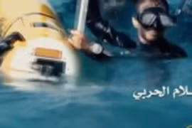 Video: Phiến quân Yemen bắt tàu lặn không người lái tối tân của Mỹ