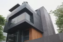 Toàn cảnh biệt thự đen view cánh đồng hiếm có giữa Hà Nội