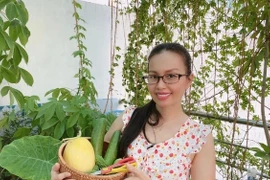 Khu vườn “bạc tỷ” trong biệt thự giữa phố của Cẩm Ly 