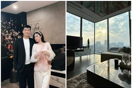 “Ngó” căn nhà view trọn Hà Nội của Thành Chung và vợ hotgirl