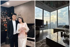 “Ngó” căn nhà view trọn Hà Nội của Thành Chung và vợ hotgirl