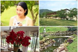 Ngắm biệt thự nhà vườn 10.000m2 của diva Mỹ Linh