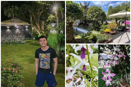 Xuýt xoa biệt thự ngập hoa của diễn viên Quốc Trường ở Cần Thơ