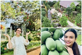Cận cảnh nhà vườn 8.000m2 của nữ NSND trẻ nhất Việt Nam