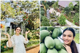 Cận cảnh nhà vườn 8.000m2 của nữ NSND trẻ nhất Việt Nam