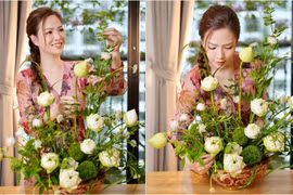 Bí quyết cắm hoa cho nhà đẹp mê ly của MC Đan Lê 