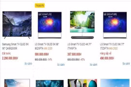 Siêu thị điện máy vẫn vắng khách mặc dù khuyến mãi Tết dương sớm