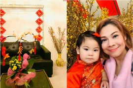Ca sĩ Thanh Thảo khoe không gian ngập tràn không khí Tết 