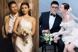 Những nàng mẫu Việt vóc dáng 'mình hạc xương mai' lấy chồng điển trai