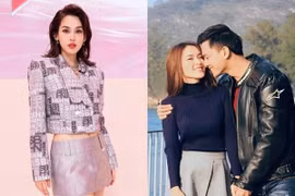 'Chị đẹp' Tú Vi trẻ như gái 20, viên mãn bên diễn viên Văn Anh 