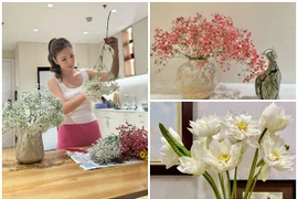 MC Đan Lê và nơi sống ngập hoa tươi 