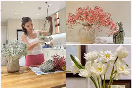 MC Đan Lê và nơi sống ngập hoa tươi 