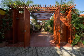 Cách thiết kế nhà vườn đan xen đầy ấn tượng