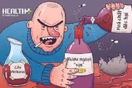 Rùng mình rượu siêu rẻ từ hóa chất pha nước lã