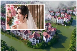 Cận cảnh khu biệt thự 500 tỷ hoa hậu Phương Nhi sẽ về ở