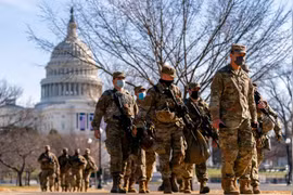 Siết chặt an ninh lễ nhậm chức của ông Biden: Binh sĩ nhiều hơn khán giả