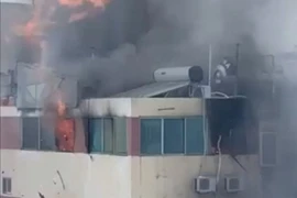 Đám cháy khách sạn ở TPHCM bốc lên từ khu vực giặt ủi