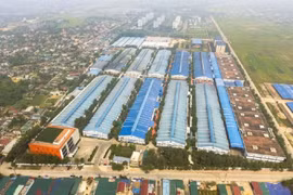 Một góc Khu kinh tế Nghi Sơn, tỉnh Thanh Hóa.