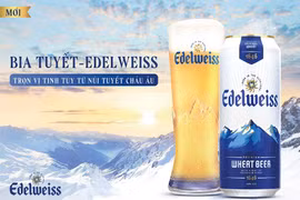 Ra mắt bia Edelweiss hương vị tuyết châu Âu và lúa mỳ núi An-Pơ.