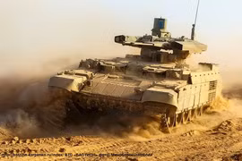 Video Quân đội Nga huấn luyện cùng với xe yểm trợ hỏa lực BMPT “Kẻ hủy diệt”