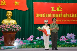 Nữ công an đầu tiên làm Phó giám đốc Công an Đồng Tháp