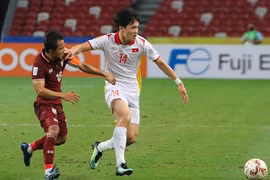 Hoàng Đức không tham gia trận gặp Oman