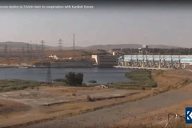 Quân đội Nga kiểm soát và bảo vệ Đập thủy điện chiến lược trên sông Euphrates