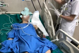 Bệnh nhân được cấp cứu tại BV.