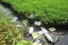 Xử lý vỏ thuốc bảo vệ thực vật