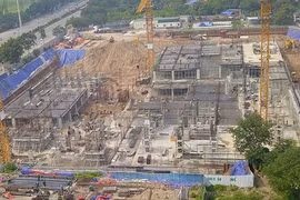 Hà Nội: Bệnh viện Đa khoa An Sinh đang xây dựng không phép