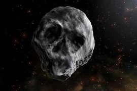 Hành tinh giống đầu lâu sắp bay đến Trái Đất