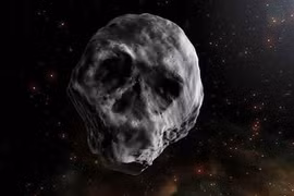 Hành tinh giống đầu lâu sắp bay đến Trái Đất