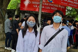 Thí sinh tham dự Ngày hội tuyển sinh 2021. Ảnh minh họa.