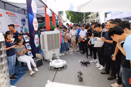 Năm nay tiếp tục đánh dấu sự lên ngôi của các ngành công nghệ thông tin, khoa học máy tính, kinh tế. Ảnh: TTXVN.