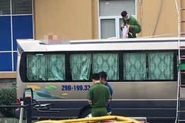 Thi thể trên nóc xe khách, người nhà từ chối khám nghiệm pháp y