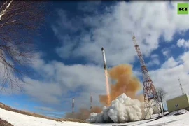 Nga phóng thành công siêu tên lửa đạn đạo liên lục địa RS-28 Sarmat