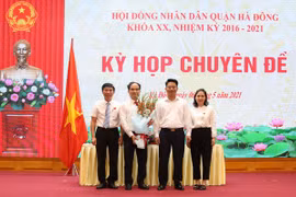 Đồng chí Bùi Xuân Hà được bầu làm Phó Chủ tịch UBND quận Hà Đông