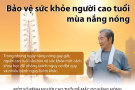 Phòng bệnh mùa hè cho người cao tuổi 
