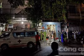 Hiện trường vụ việc. Ảnh: Báo Công An TP HCM.