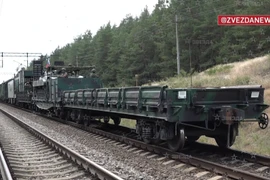 Video: Đoàn tàu bọc thép Nga "Yenisei" trong chiến dịch quân sự ở Ukraine