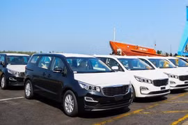 Thaco xuất khẩu lô xe Kia Sedona sang Thái Lan