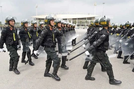 Chung kết Việt Nam - Malaysia: Cảnh sát Hà Nội tung quân xử lý quái xế