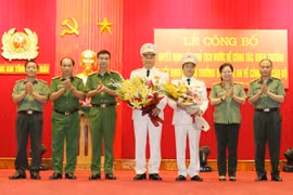 Bổ nhiệm Giám đốc, Phó Giám đốc Công an 6 tỉnh