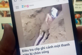 Khởi tố 9 nghi phạm chôn sống thanh niên 17 tuổi